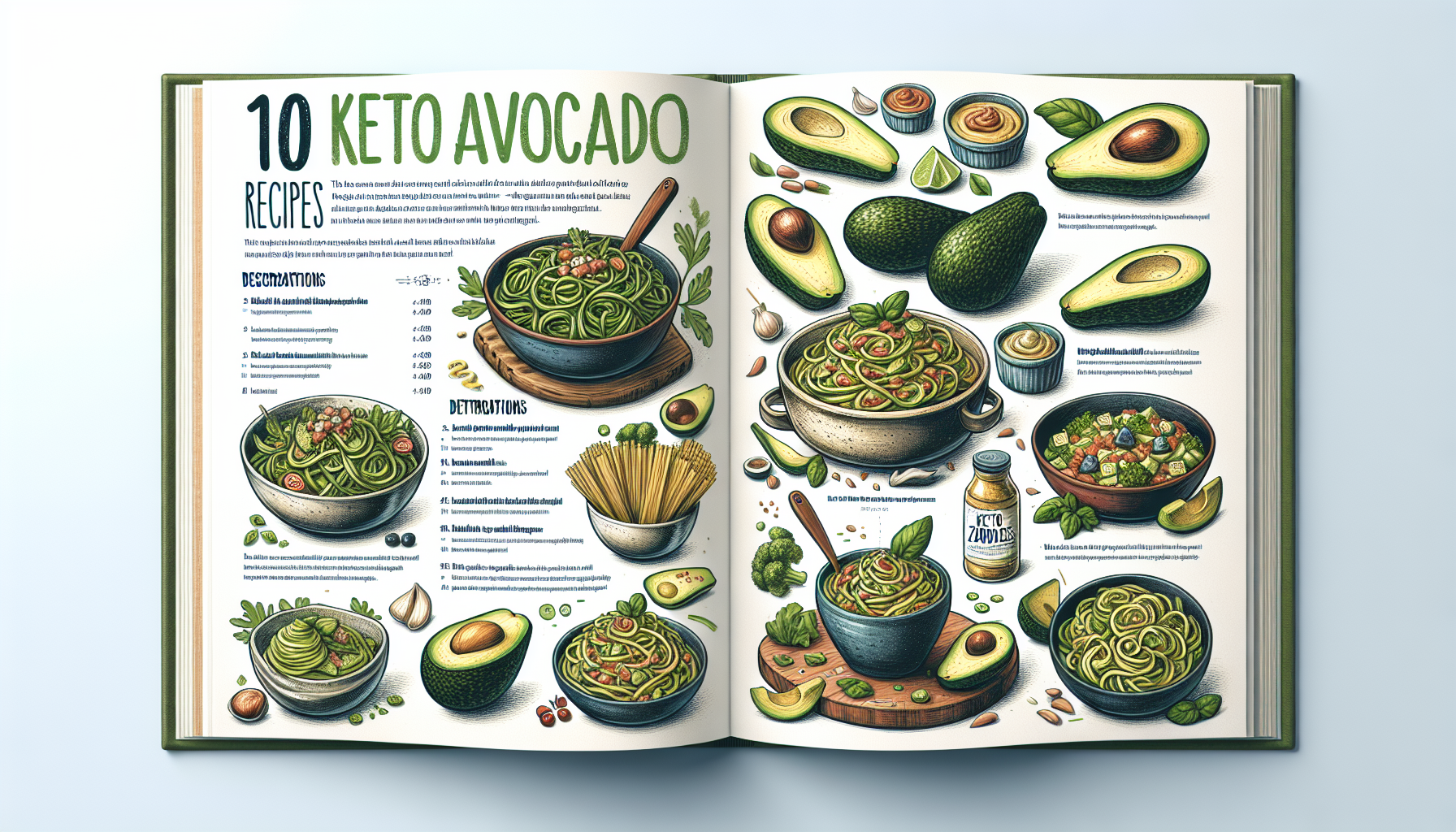 10 Creamy Keto Avocado Recipes for a Fresh Twist on Zoodles