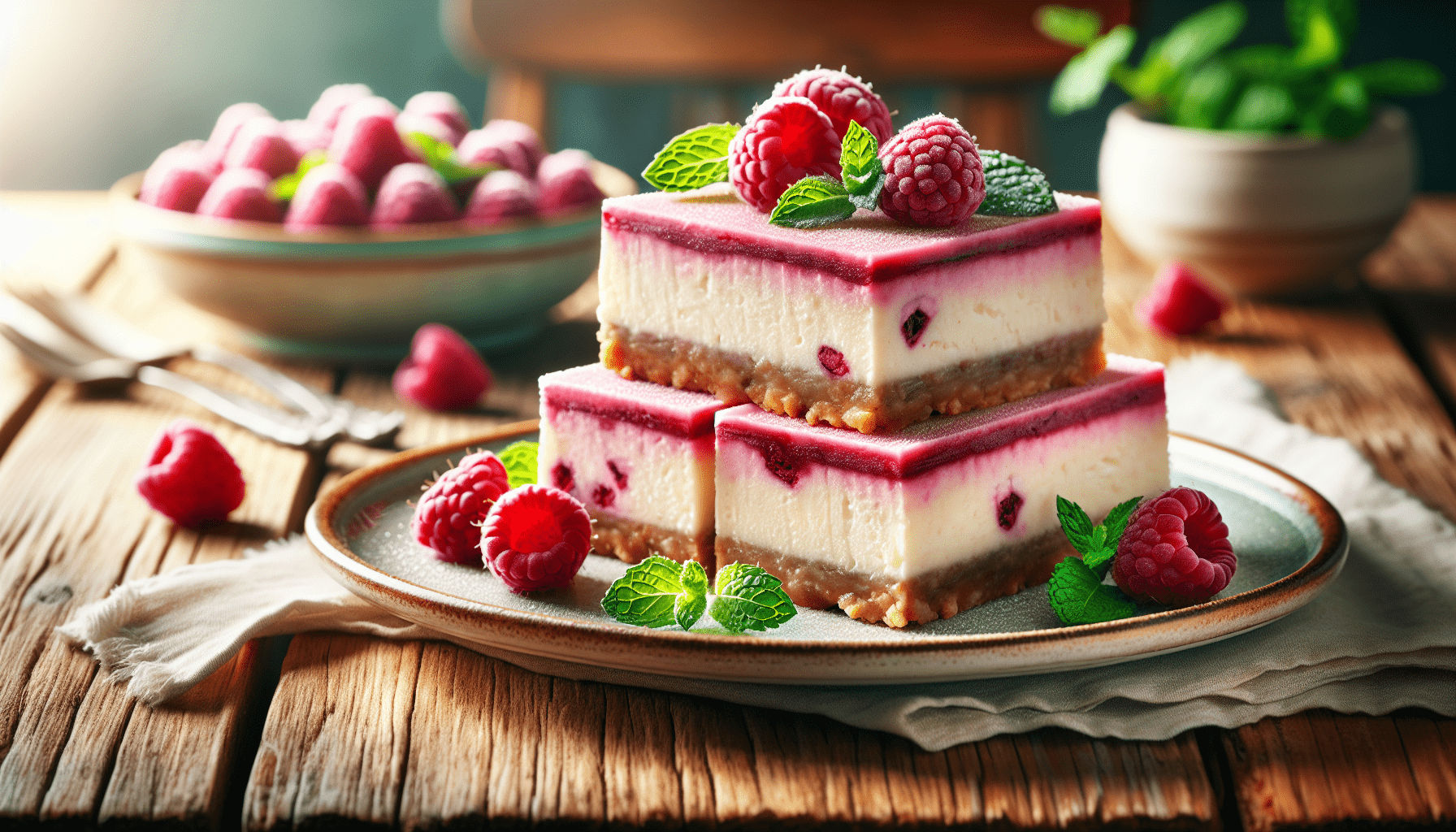 10 Keto Raspberry Cheesecake Bars Recipes: Berry Delicious Options