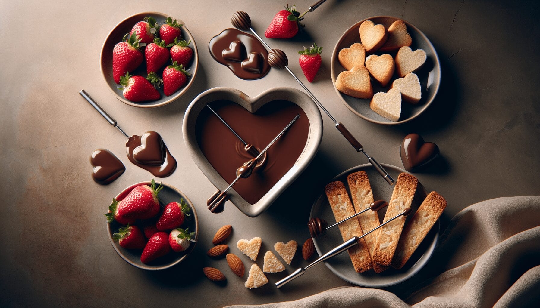 Cupid’s Keto Chocolate Fondue