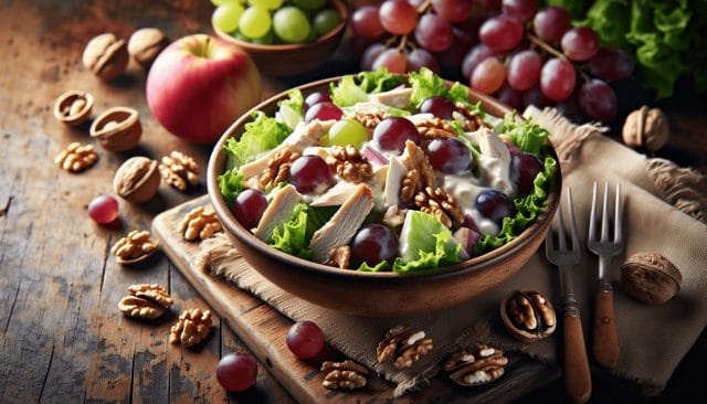 Keto Waldorf Salad With Homemade Mayo